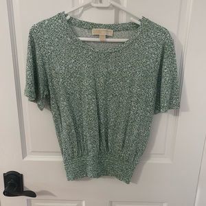 Michael by Michael Kors flowered print top size small